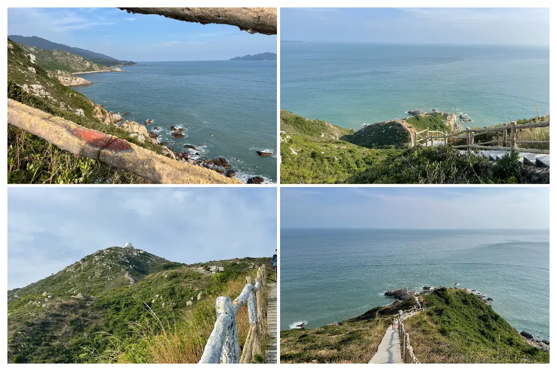 天文台栈道上看风景